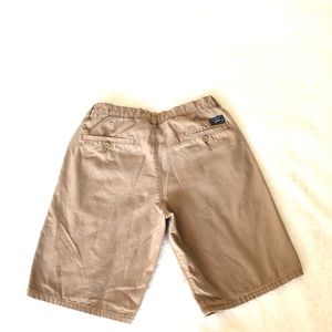 Vans tan shorts